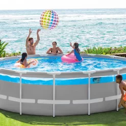 Piscine Hors-sol Clearview Ø4,88 X 1,22 M Intex -Piscine Équipement Boutique 434947 imgWEB Piscine Prism Clearview 488x122 8 8be7