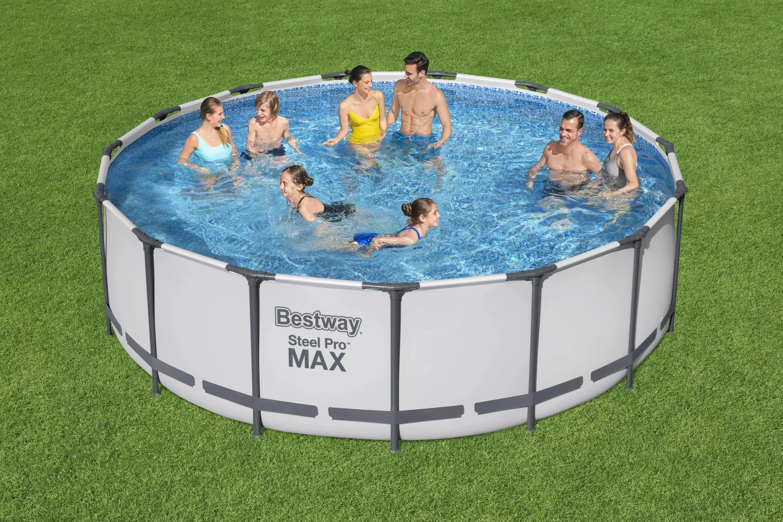 Piscine Hors-sol Steel Pro Max Ø4,57 X 1,22 M Bestway 3 Piscine Hors-sol Steel Pro Max Ø4,57 X 1,22 M Bestway – Image 3